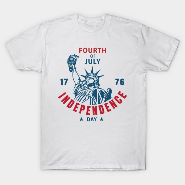 Independence day T-Shirt by white.ink